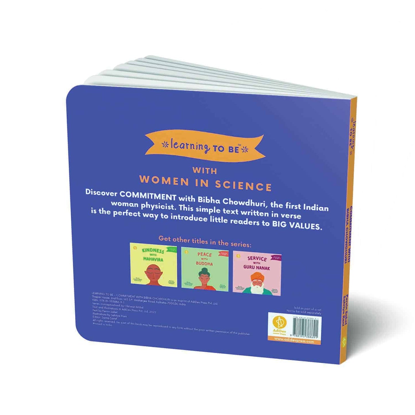 Learning TO BE: Women in Science (Set of 4 Books)