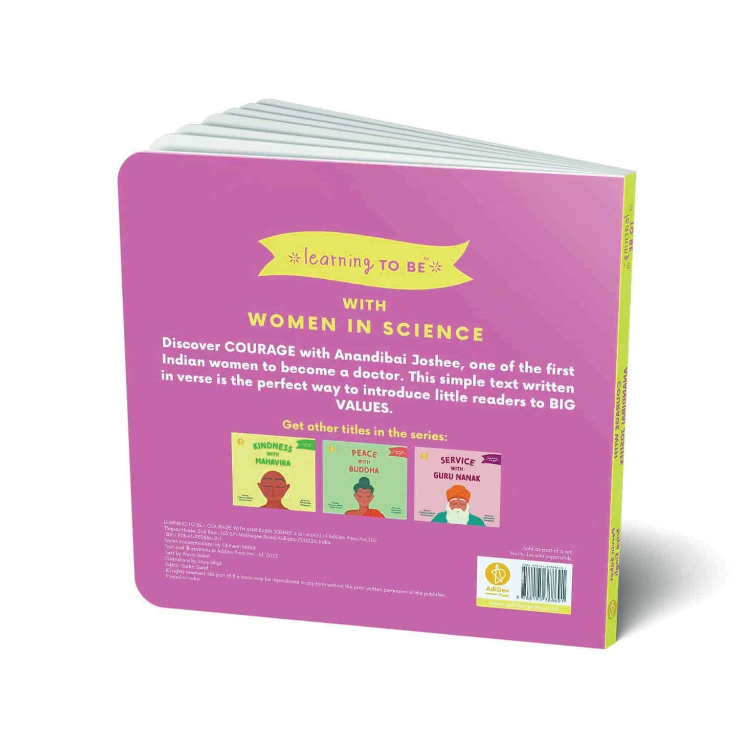Learning TO BE: Women in Science (Set of 4 Books)