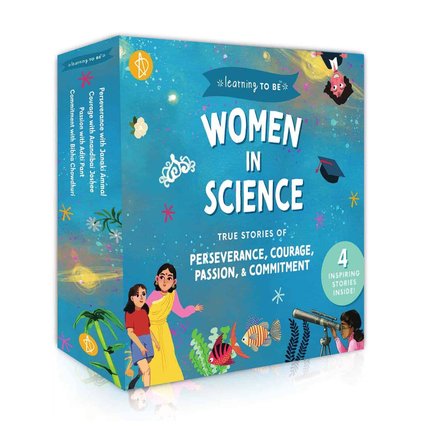 Learning TO BE: Women in Science (Set of 4 Books)