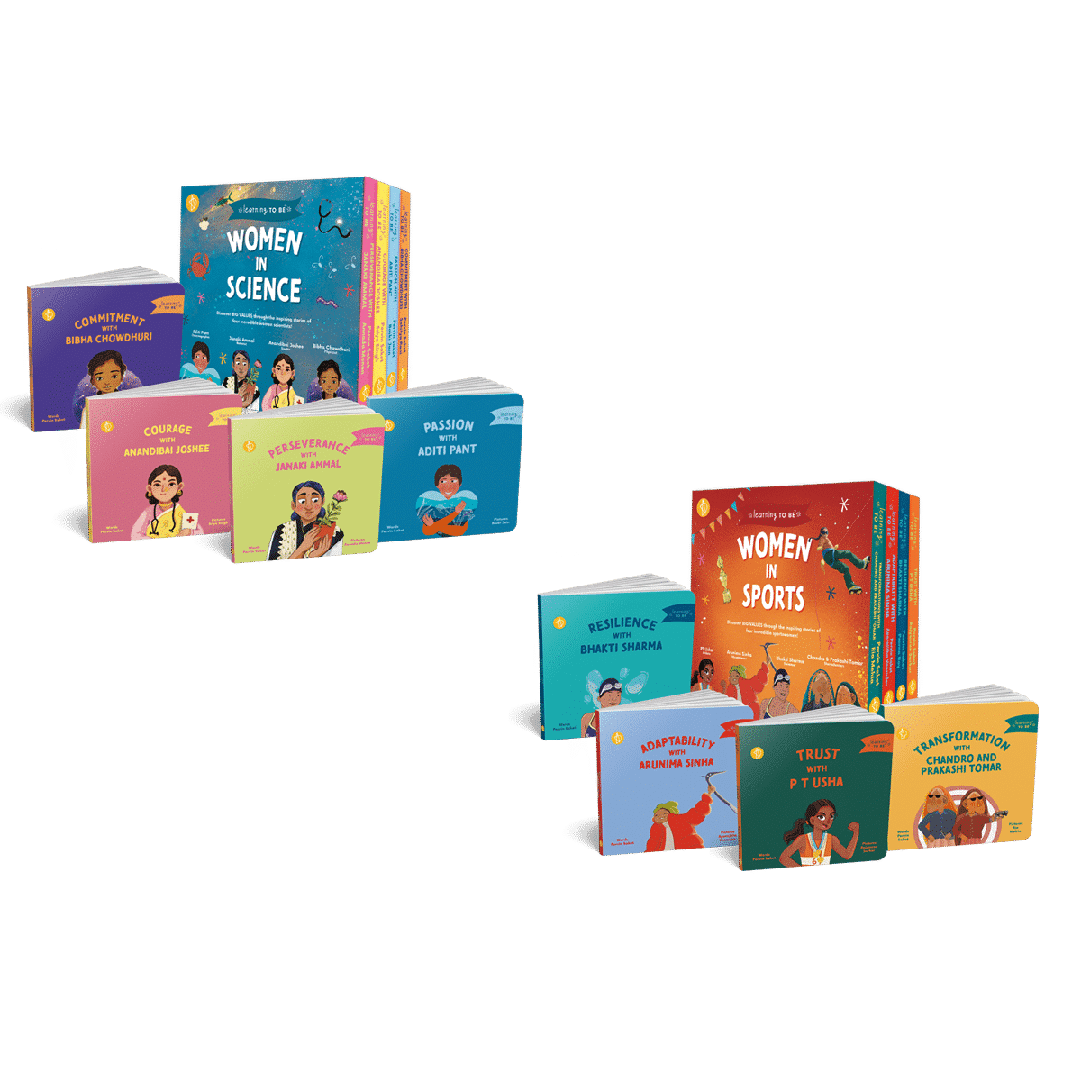 Women in Science and Sports (02 Set - 04Books Each)