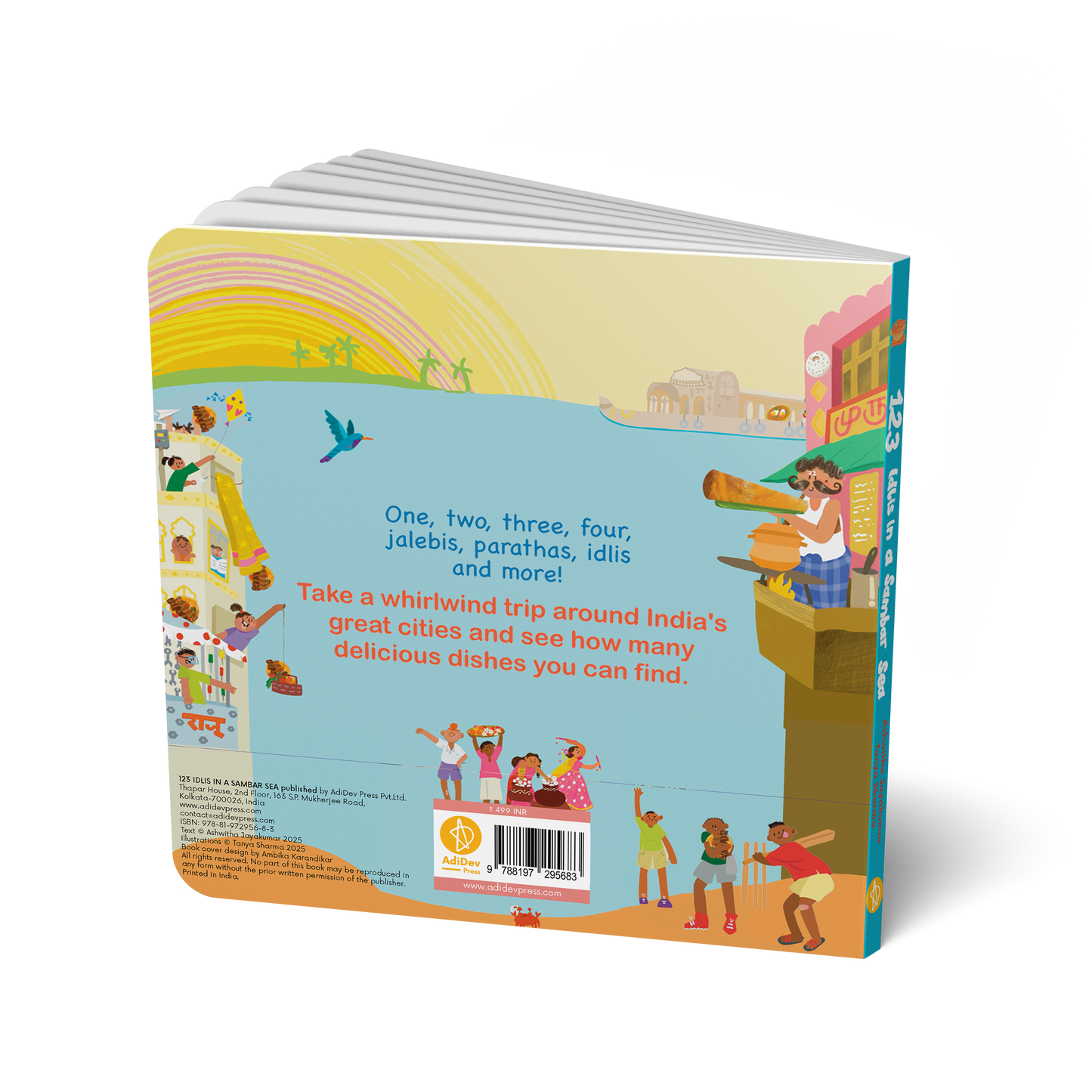 1,2,3 Idlis In a Sambar Sea