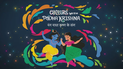 Colours with Radha Krishna